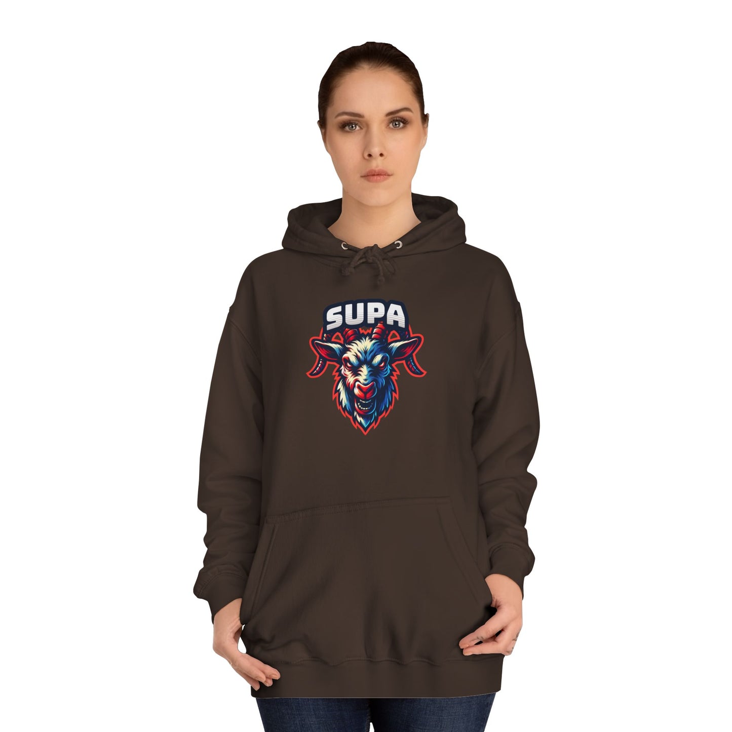Supa Unisex Hoodie | Cool Gear, Graphic Sweatshirt, Gift, Casual Wear, Graphic Hoodie