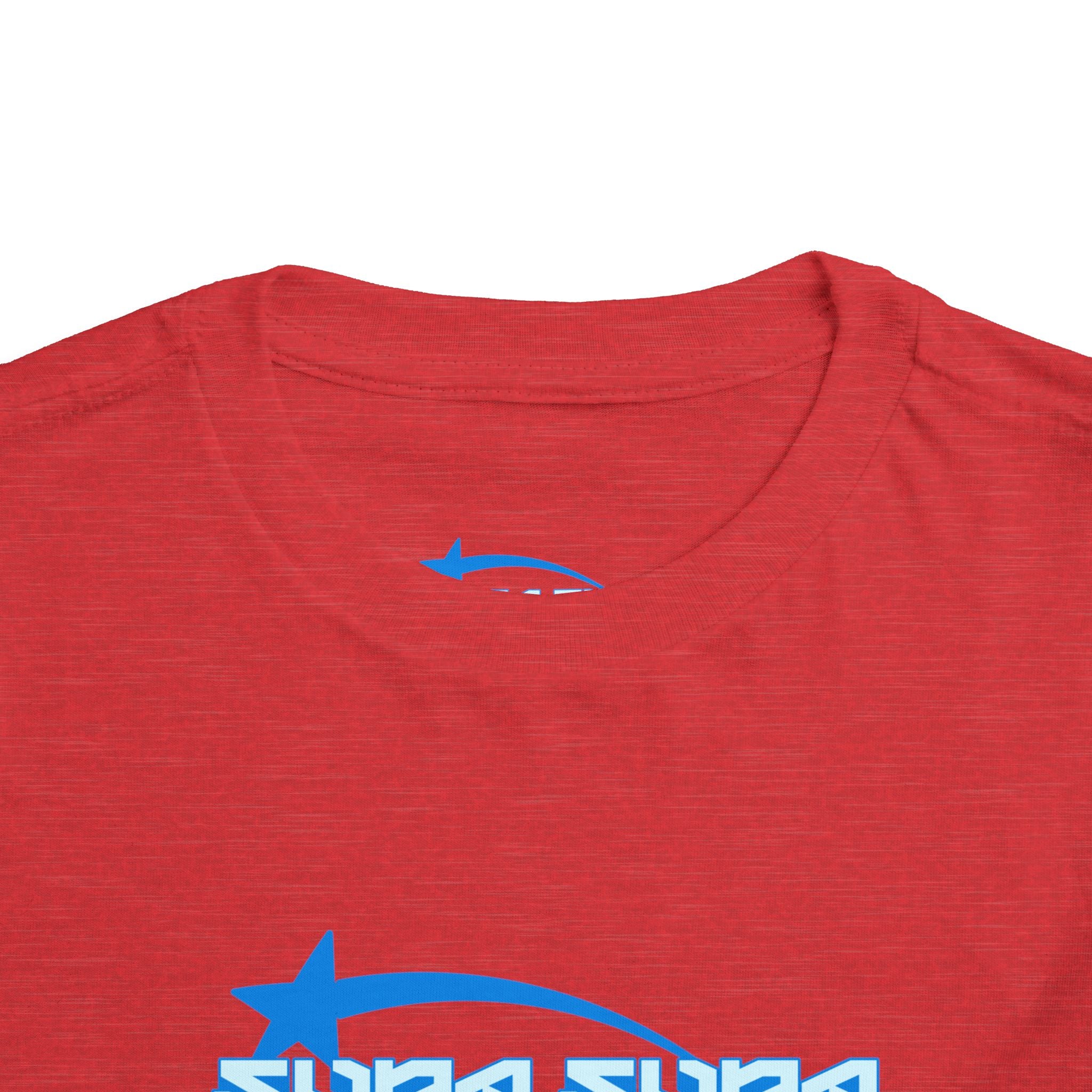 Toddler Tee — Blue Star 'Supa Supa' Graphic Shirt