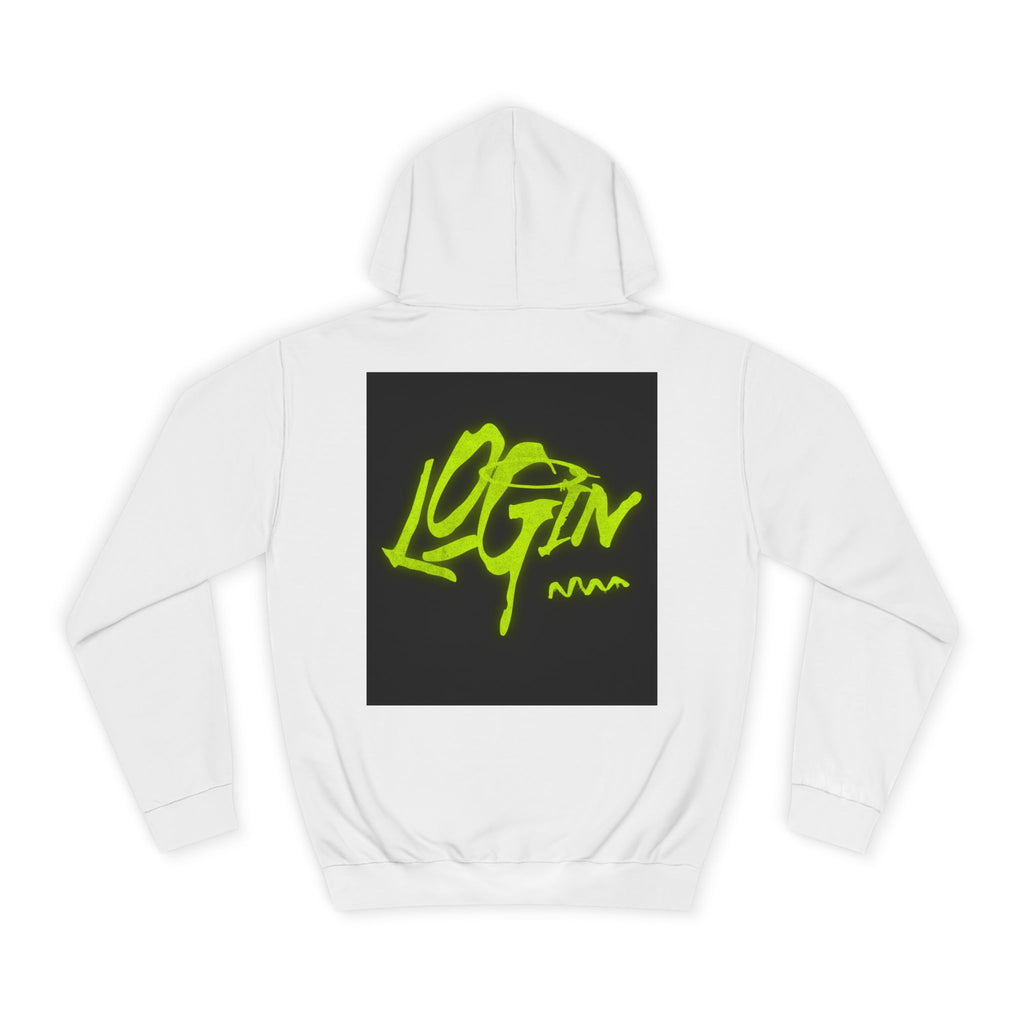 Trendy Unisex Hoodie - 'LOGIN' Graphic Design