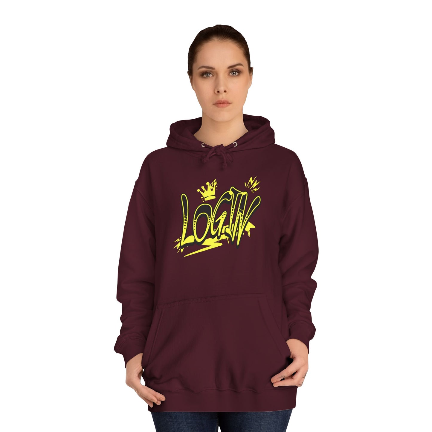 Unisex Hoodie - Bold 'LOGIN' Graphic