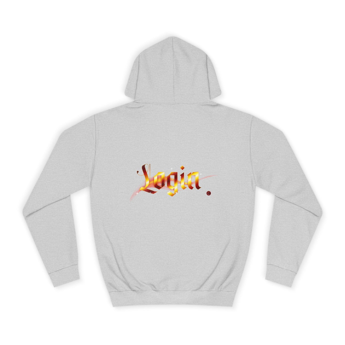 Aesthetic 'Login' Unisex Hoodie, Cozy Trendy Wear, Gift for Any One, Warm Casual Style, Trendy Hoodie