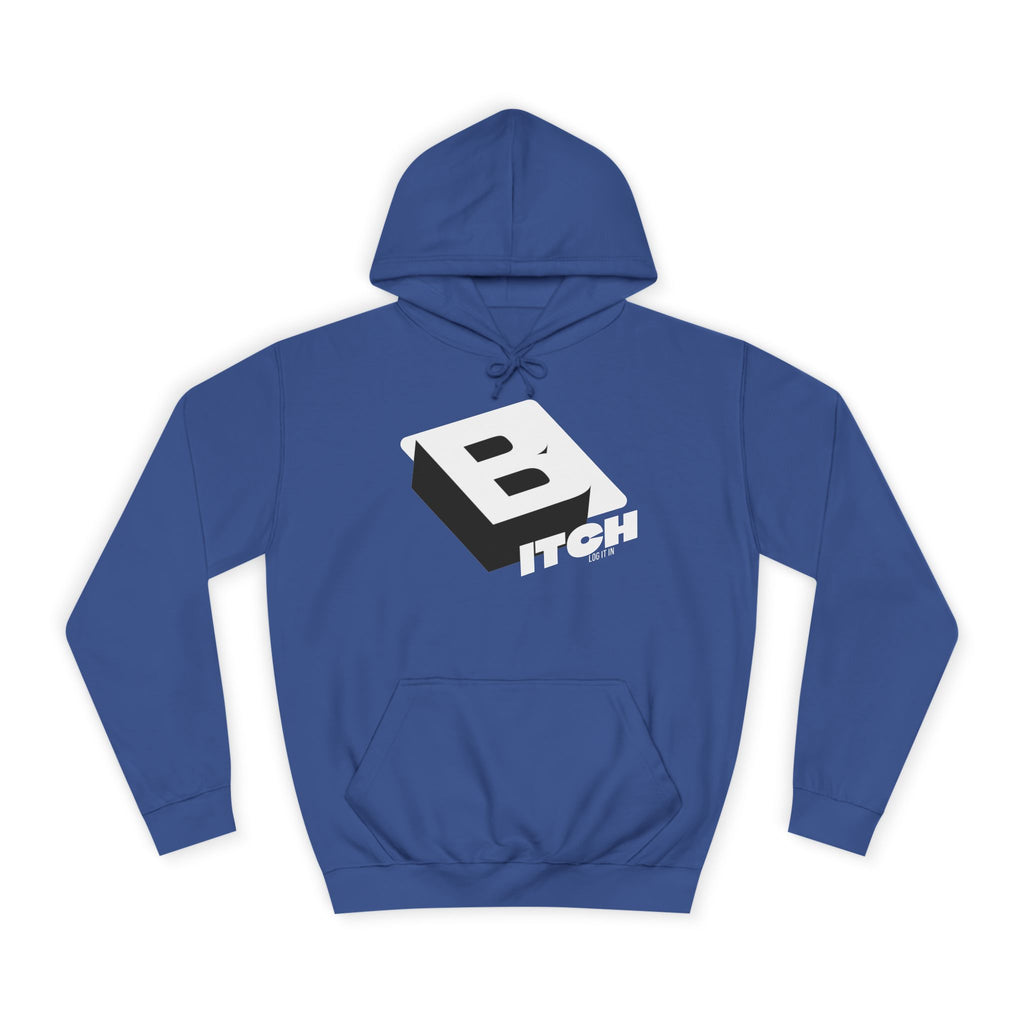 Unisex Hoodie with Bold Logo Design