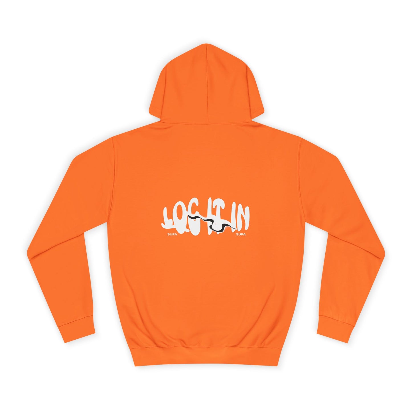 Minimalist Unisex Log it in Hoodie with Design