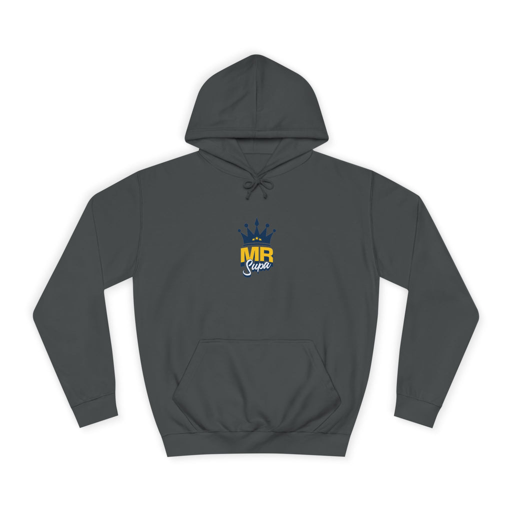 Crowned Unisex Mr Supa Hoodie - Stylish, Comfortable, Perfect for Any One, Athletes, Trendy Gift, Events, Everyday Wear