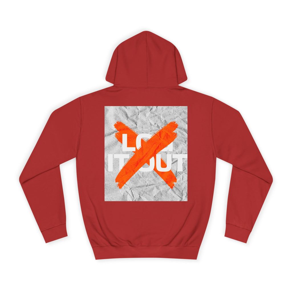Trendy Unisex Hoodie - Stylish Graphic Sweatshirt, Casual Wear, Gifts, and Everyday Comfort - 'Log it Out' Design
