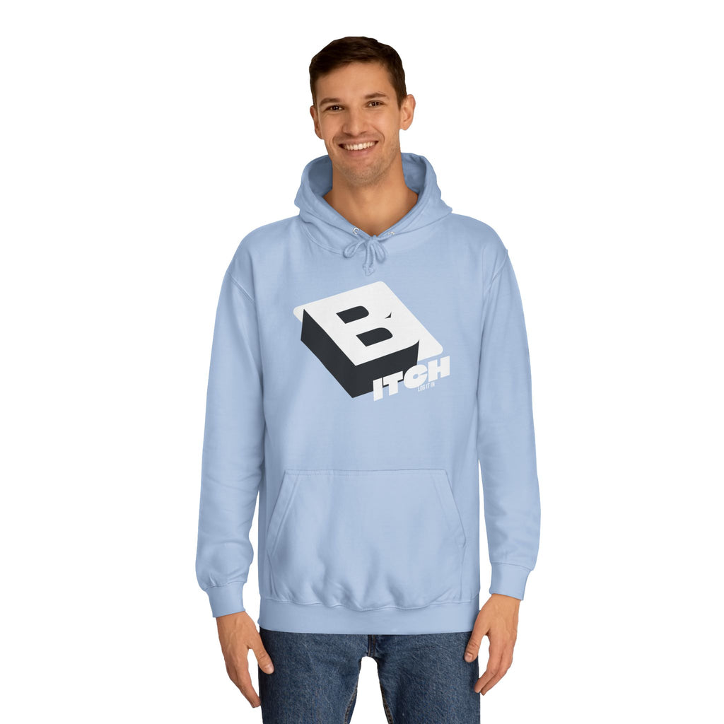 Unisex Hoodie with Bold Logo Design