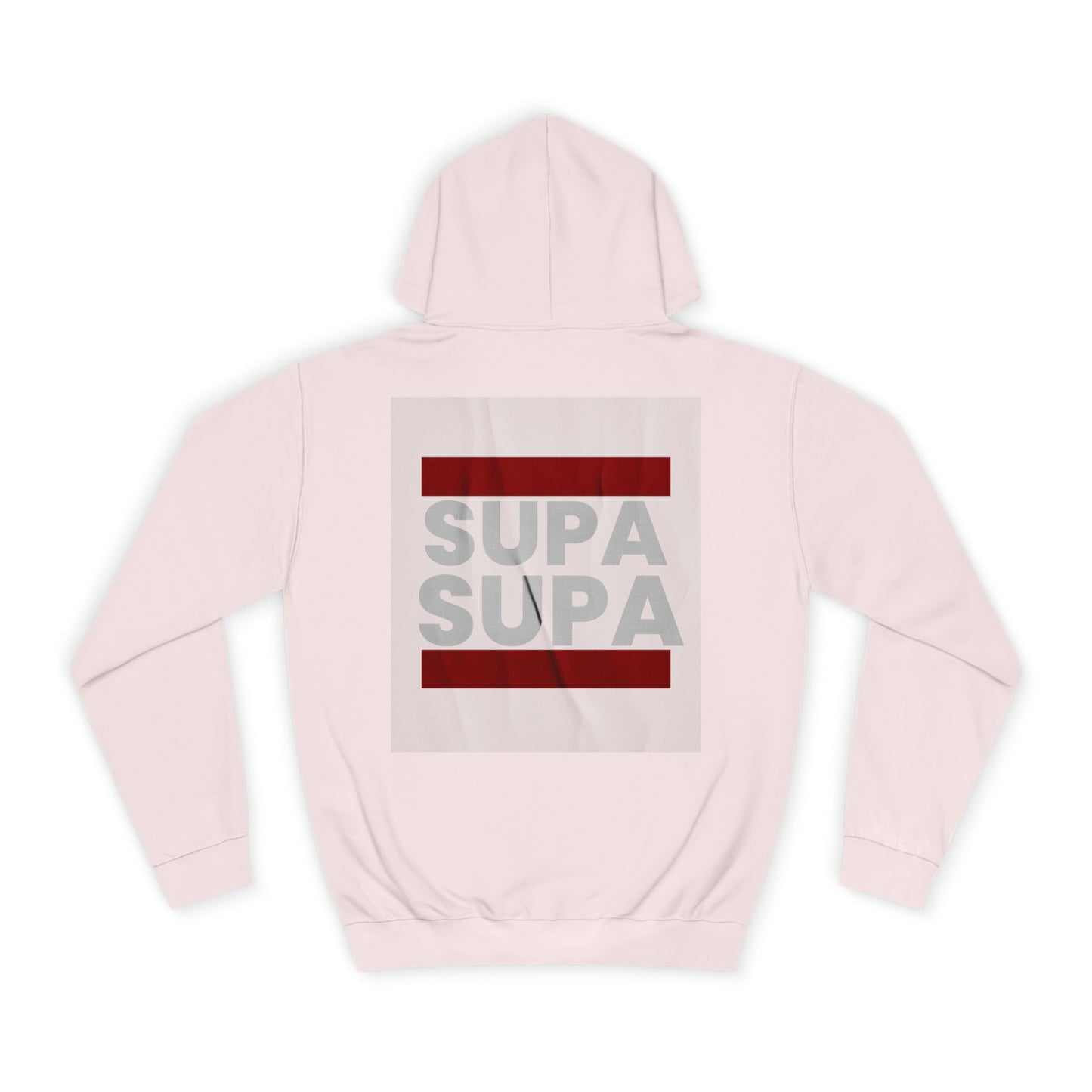 Unisex Hoodie with 'SUPA SUPA' Design, Cool Casual Wear, Perfect, Gifts for Graduates, Cozy Layering