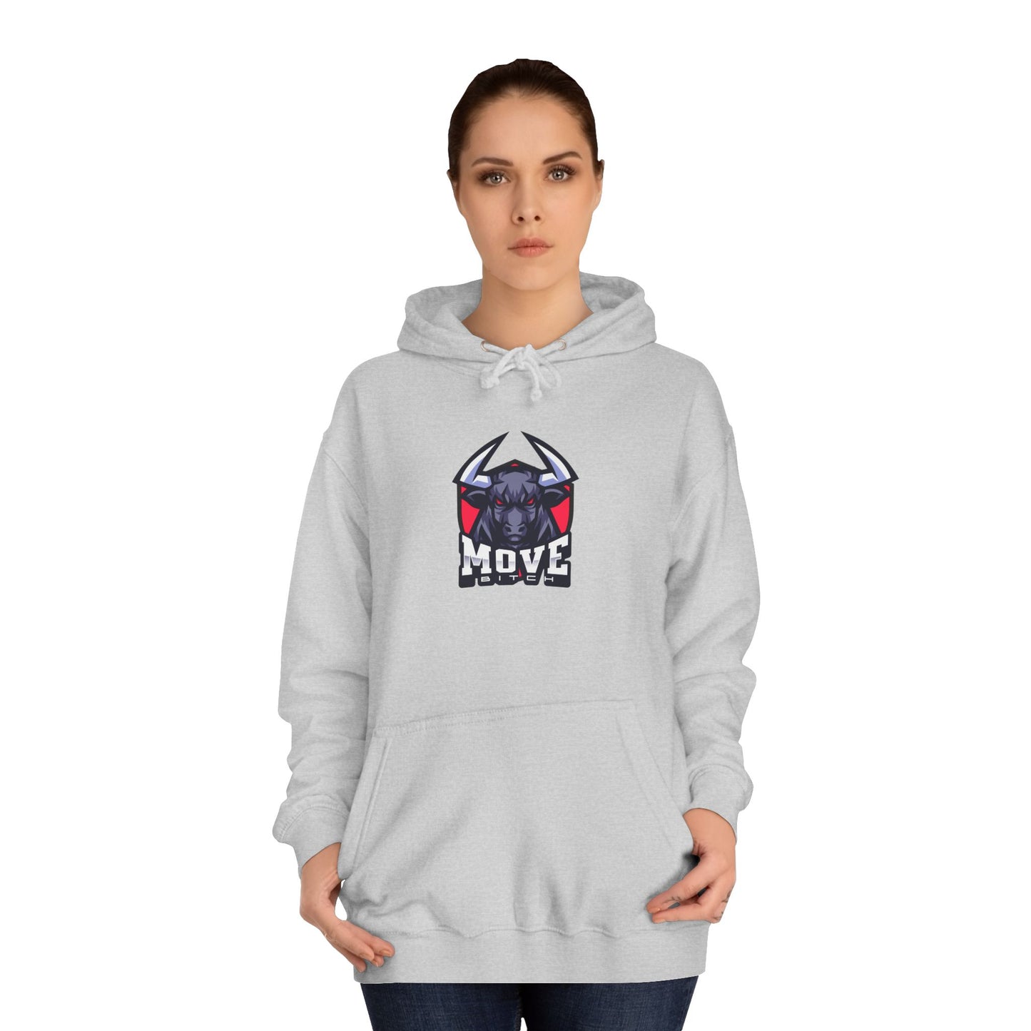 Unisex Move Hoodie - Motivational Graphic Sweatshirt for Active Lifestyle