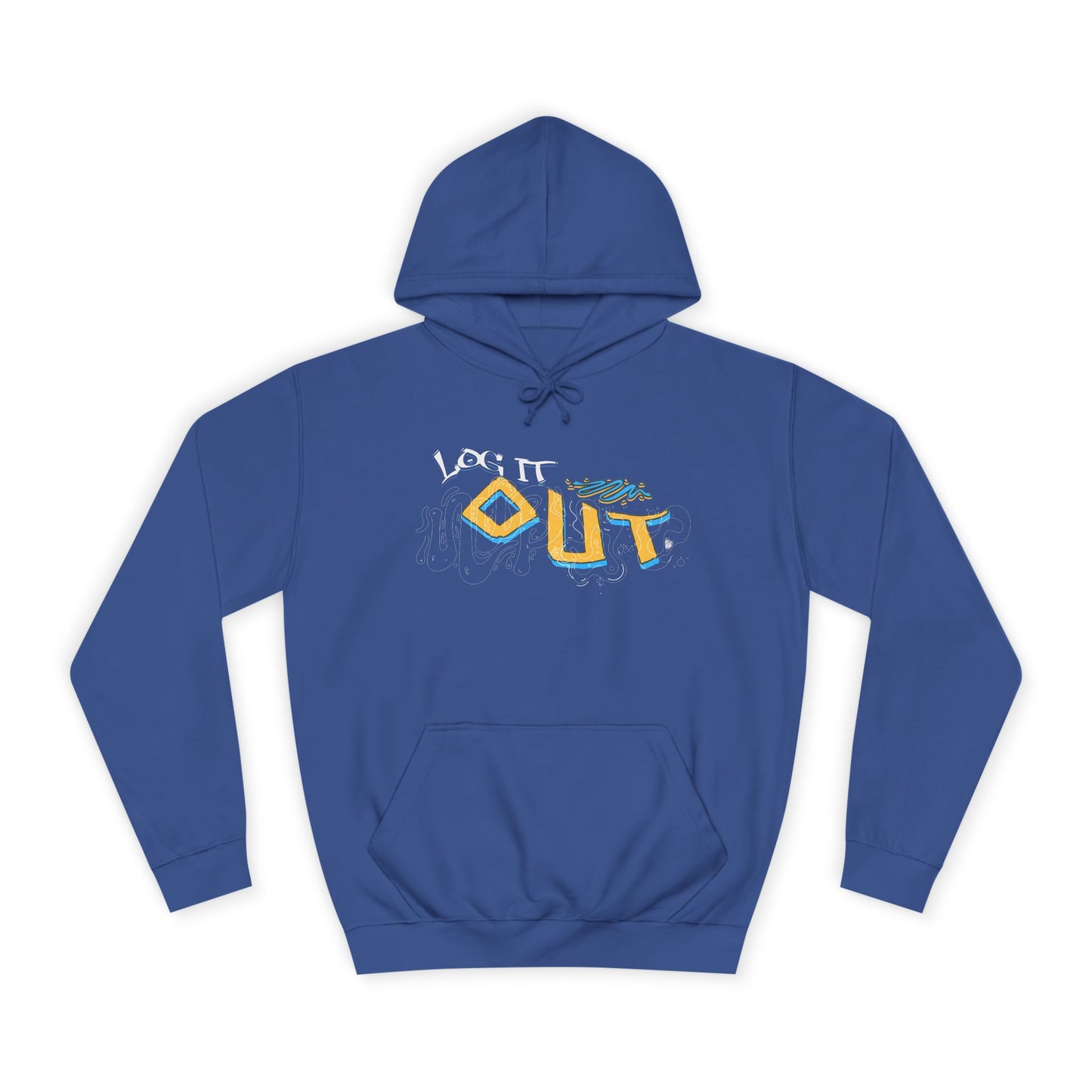 Unisex Log it out Hoodie - Stylish Casual wear, Perfect Gifts, Days Out, Summer Events, Coziness & Trendy Vibes