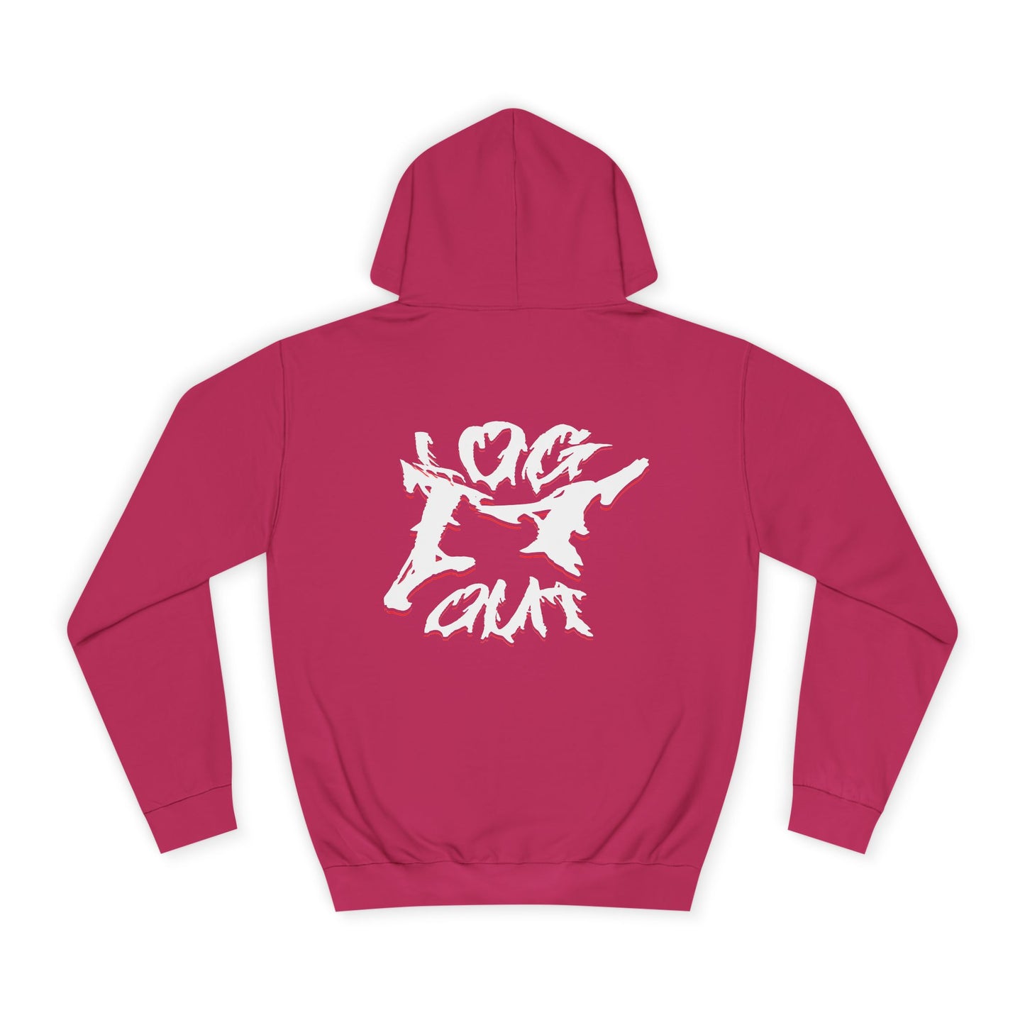 Unisex Log it out Hoodie - Trendy Graphic Sweatshirt, Perfect for Life, Great Gift for Graduation,