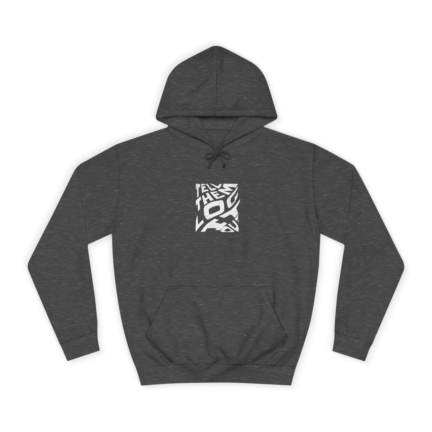 Unisex Hoodie: Bold Statement Log it in, Casual Outfits, Cozy Nights, Trendy Spirit, Gift for Any one