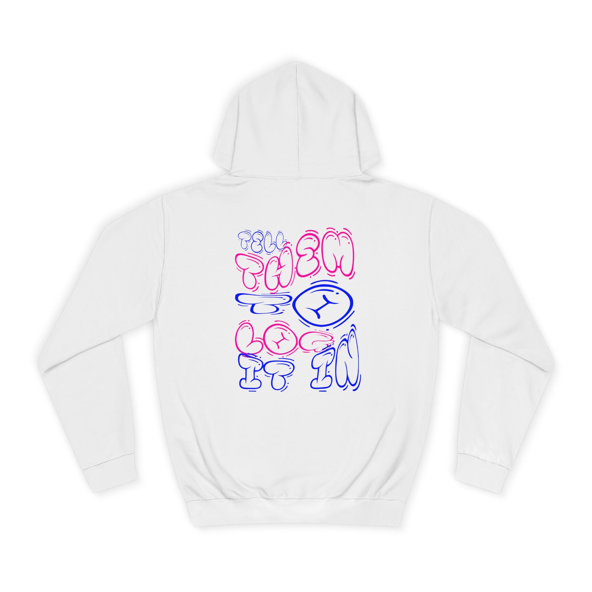 Chill Vibes Log it in Hoodie | Cozy Unisex Sweatshirt, Gifts for Graduates, Apparel, Everyday Comfort