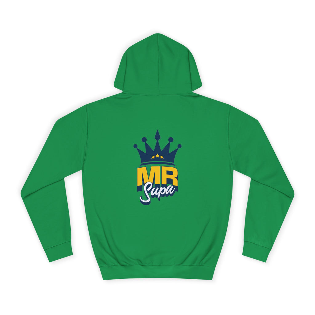 Crowned Unisex Mr Supa Hoodie - Stylish, Comfortable, Perfect for Any One, Athletes, Trendy Gift, Events, Everyday Wear