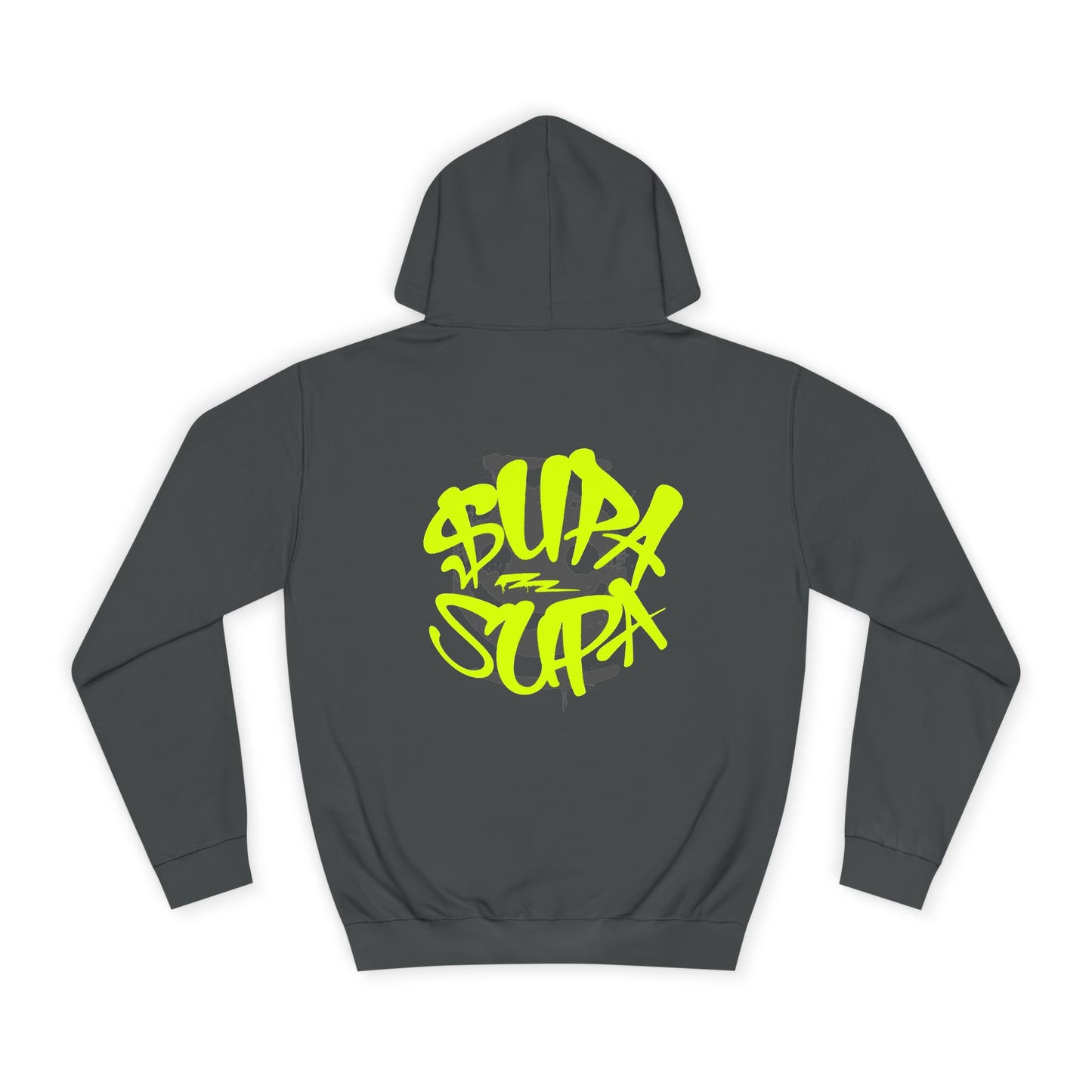 Trendy Unisex Supa Supa Hoodie, Casual Streetwear, Gift for Any one, Urban Fashion, Bright Graphic Design