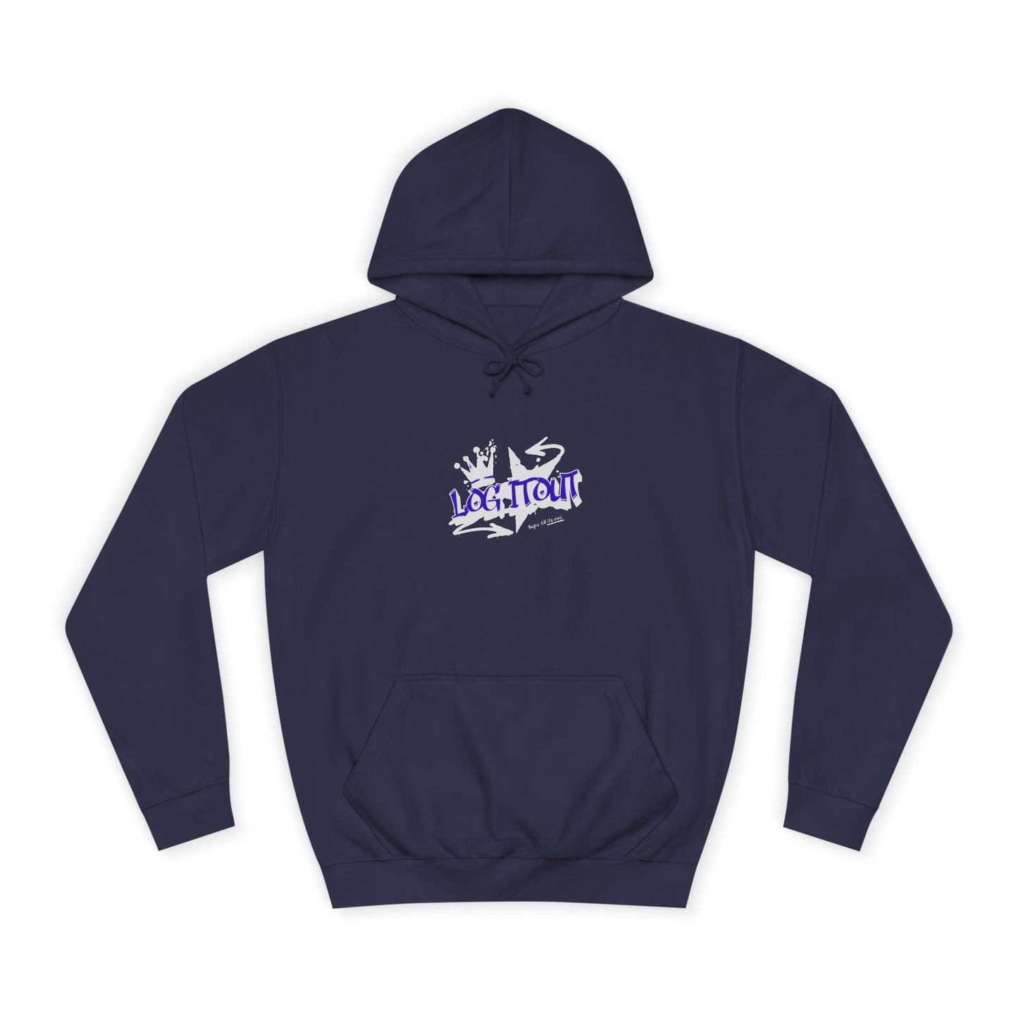 Casual Log it in Hoodie, Unisex Apparel, Trendy Wear, Cozy Street Style, Ideal Gift, Comfortable Fashion