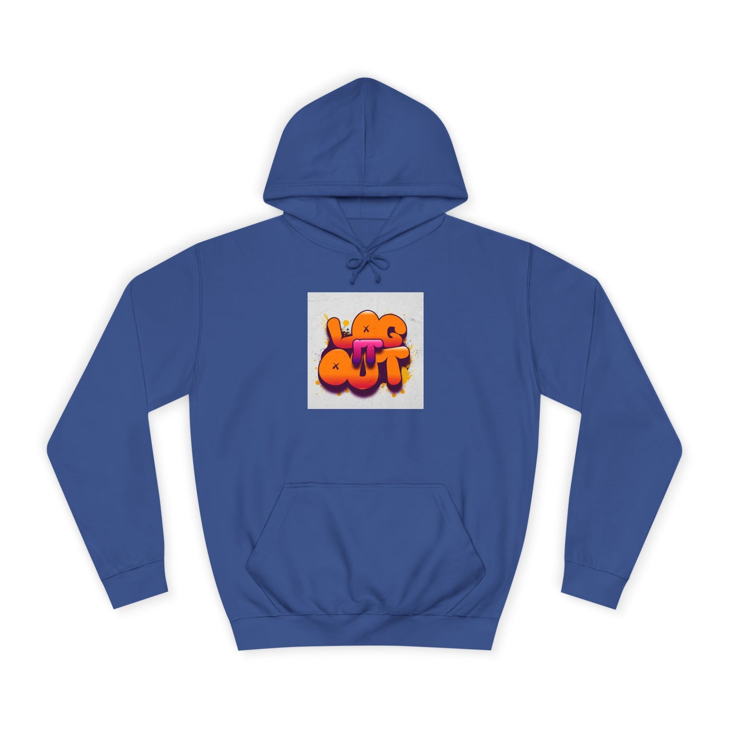 Vibrant Unisex Log it out Hoodie - Trendy, Comfortable Streetwear, Ideal for Life, Casual Outings, Gifts, and more!