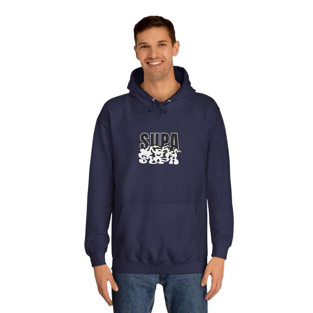 Trendy Unisex Hoodie with 'SUPA' Design | Casual Wear, Apparel, Street Style, Gift, Cozy Fashion