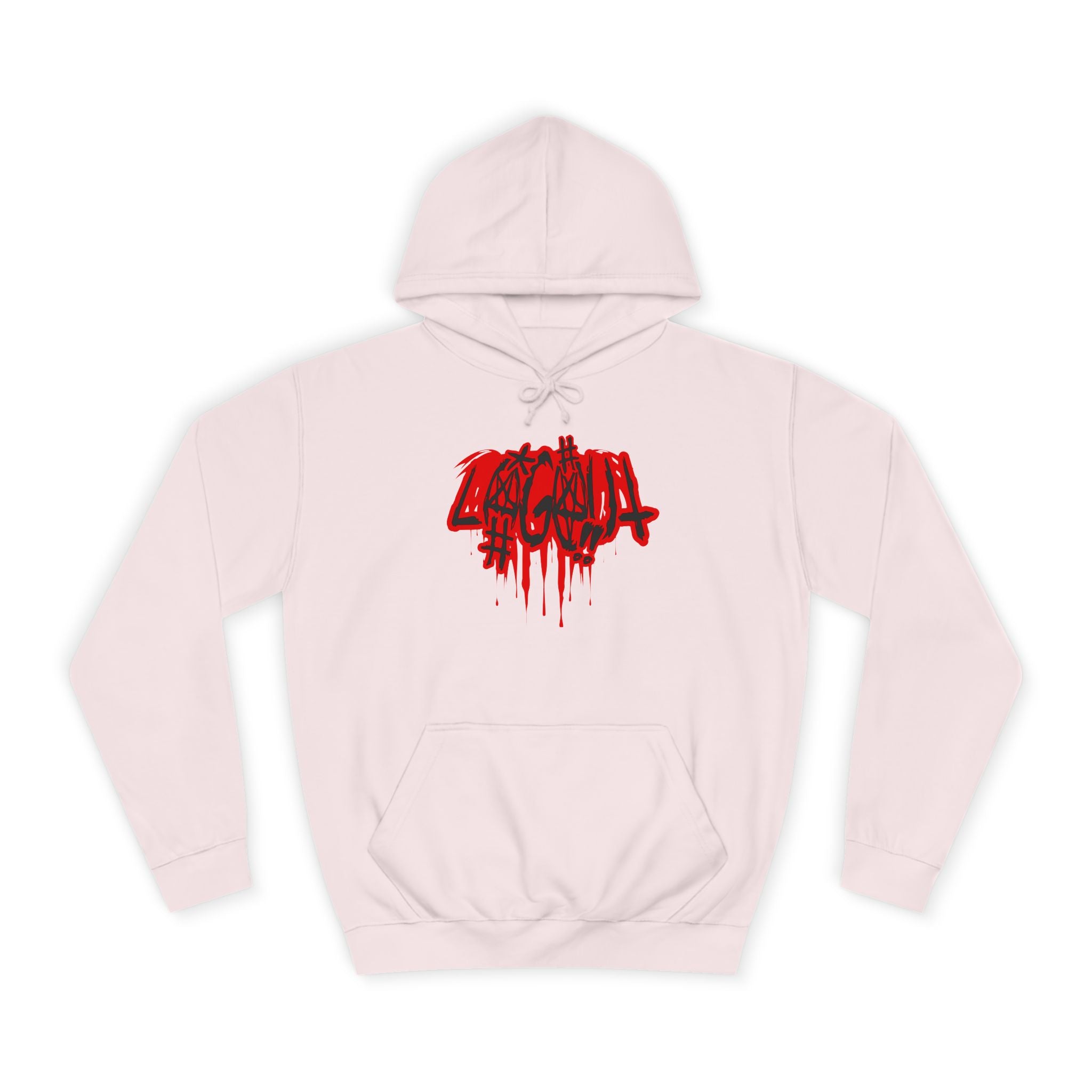 Bold Graffiti log out Hoodie, Unisex Streetwear, Comfortable Casual Wear,