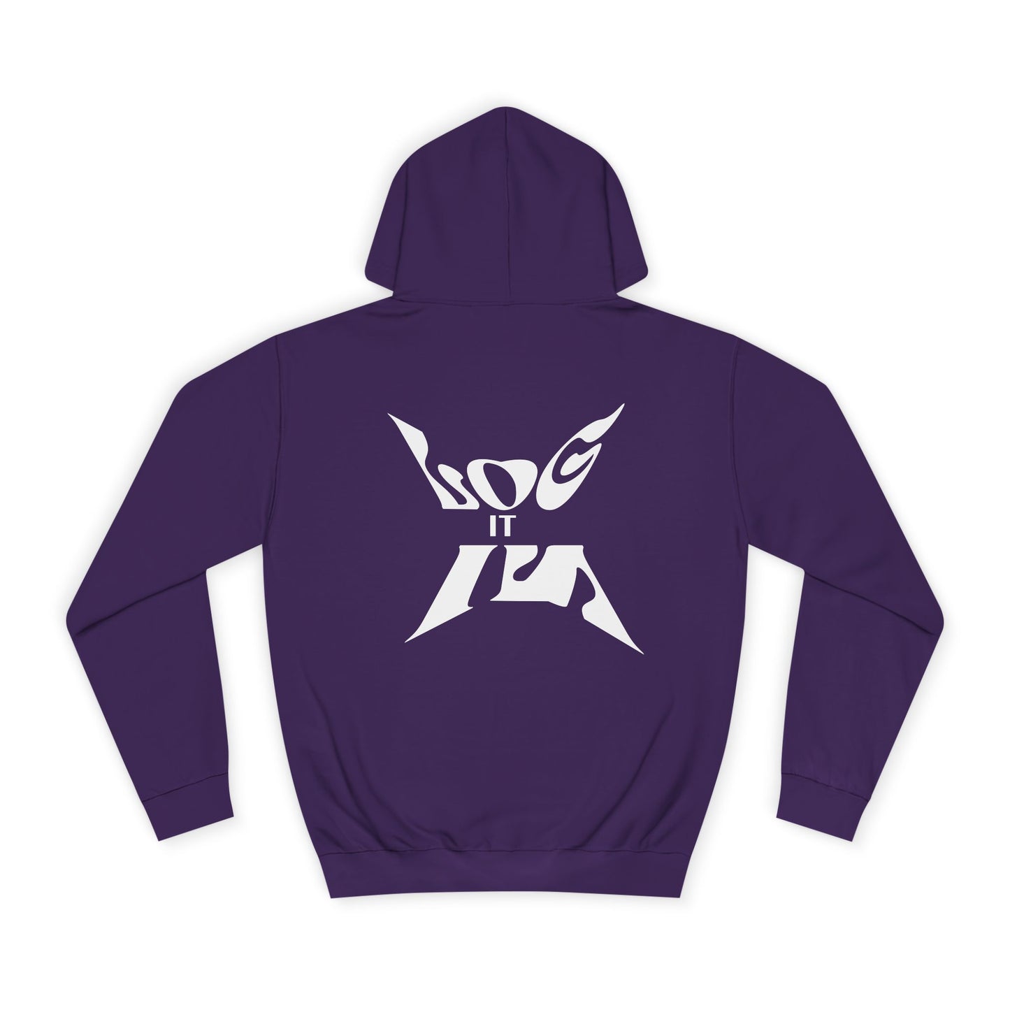 Cozy Unisex Log it in Hoodie - Perfect for Every day Life, Casual Wear, New Spirit, Events & Celebrations, Comfortable Apparel