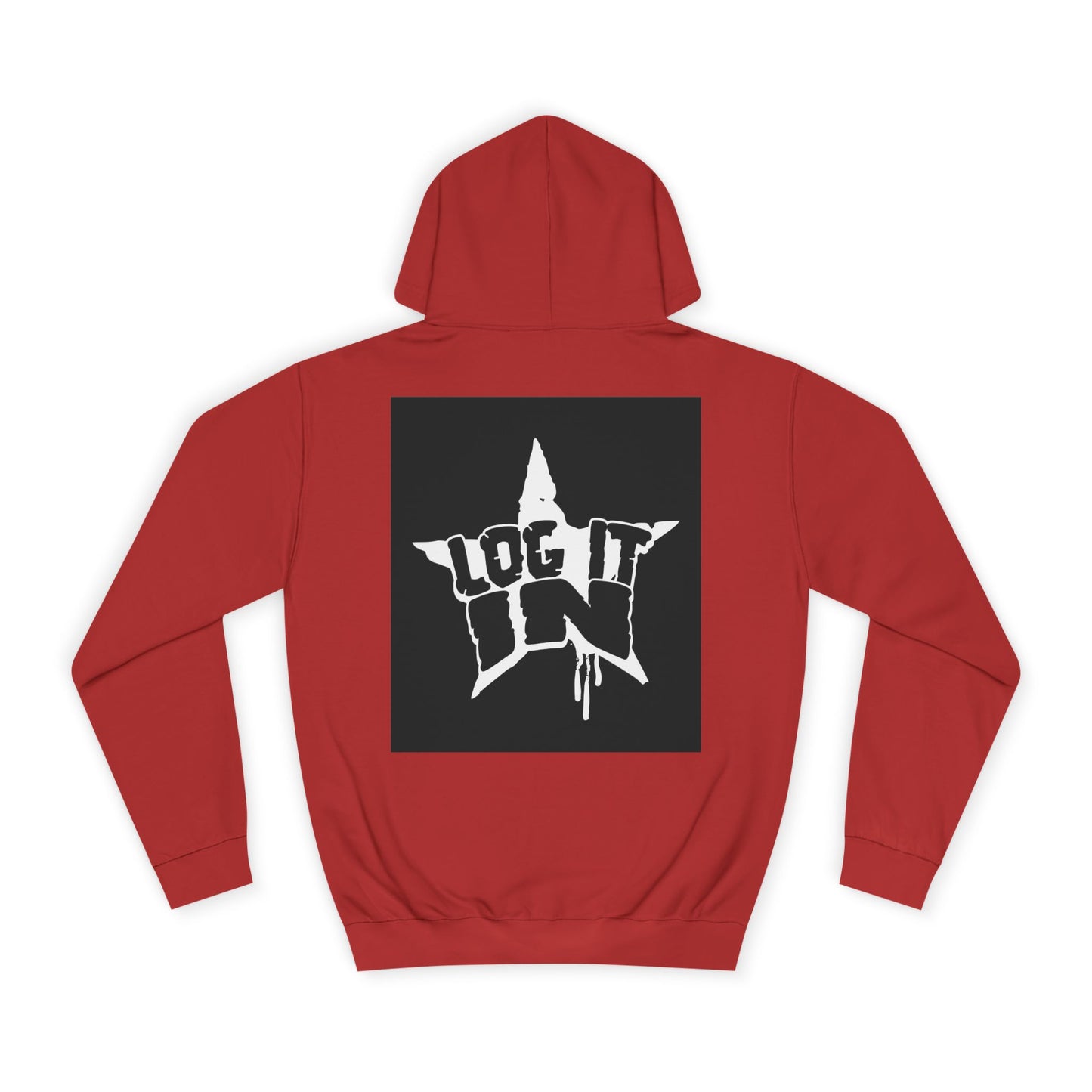 Unisex Log it in Hoodie, Trendy Hooded Sweatshirt, Spirit Wear, Casual Streetwear, Gift