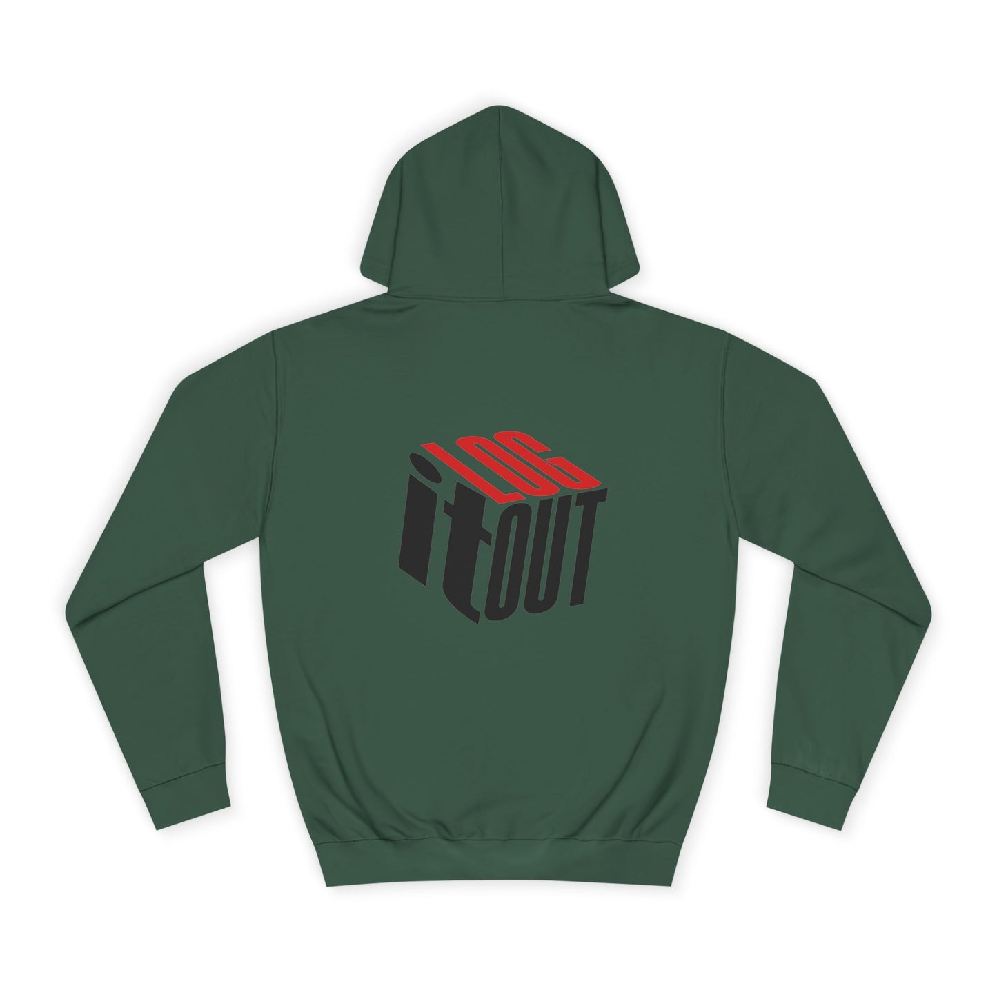 Stylish Unisex Log it out Hoodie with Trendy Graphic, Casual Wear, Cozy Gift, Fun Hoodie for Everyday Use,