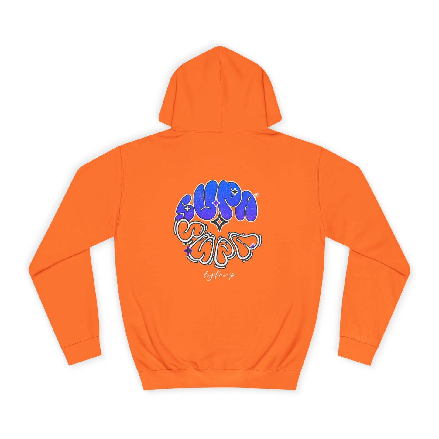 Unisex Supa Supa Streetwear Hoodie, Casual Art Hoodie, Life Apparel, Stylish Unisex Pullover, Hipster Hoodie Gift
