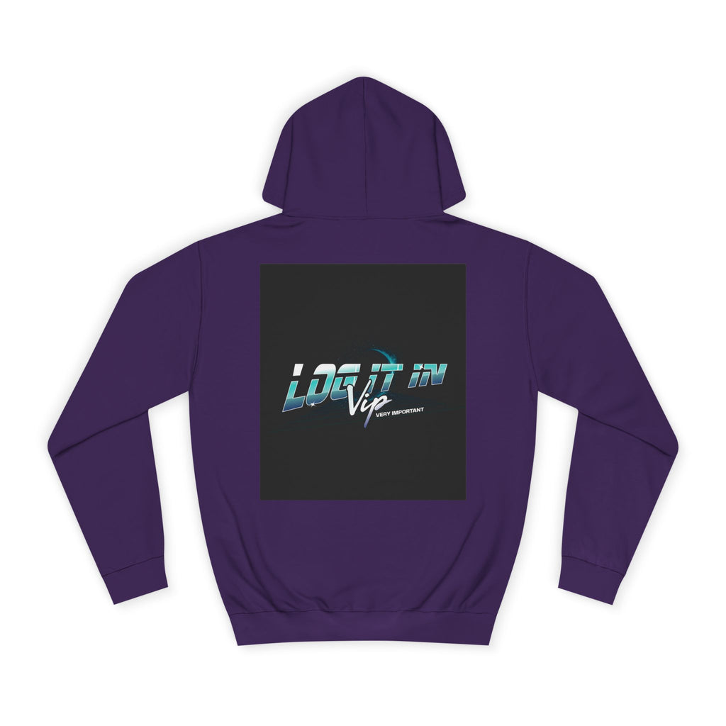 'log it in,Hoodie, Casual Wear, Unisex Fashion, Perfect for Every day Life, Stylish Gift, Cozy & Trendy Sweatshirt