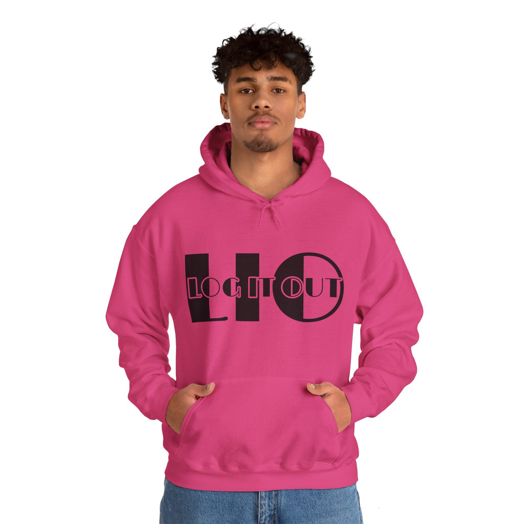 Log it out Unisex Heavy Blend™ Hooded Sweatshirt