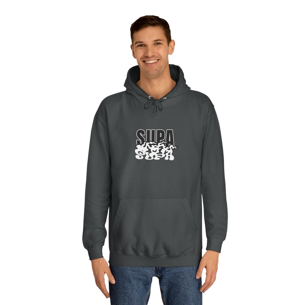 Trendy Unisex Hoodie with 'SUPA' Design | Casual Wear, Apparel, Street Style, Gift, Cozy Fashion