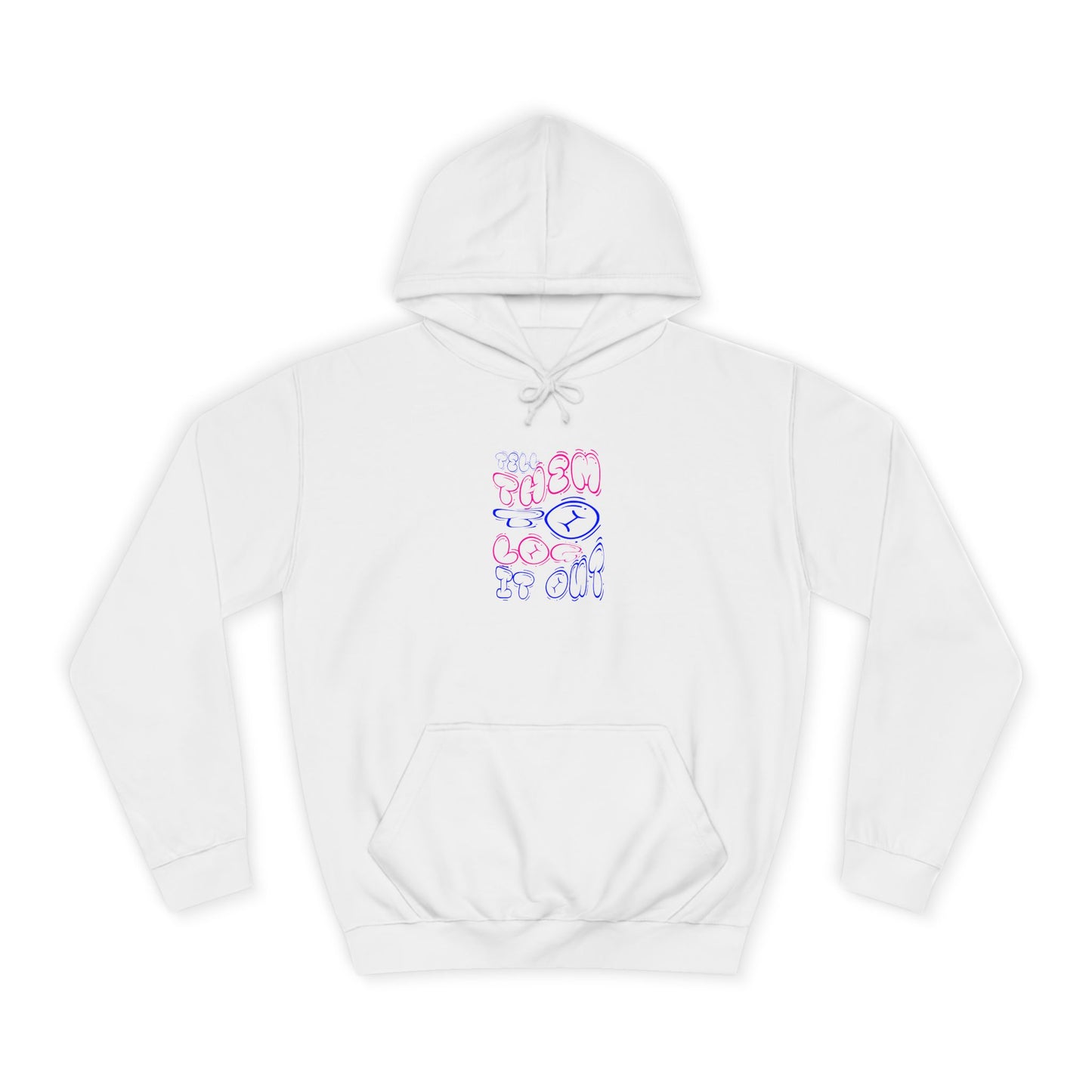 Unisex Log it Out Hoodie with Motivational Design | Cozy Wear, Fun Apparel,Casual