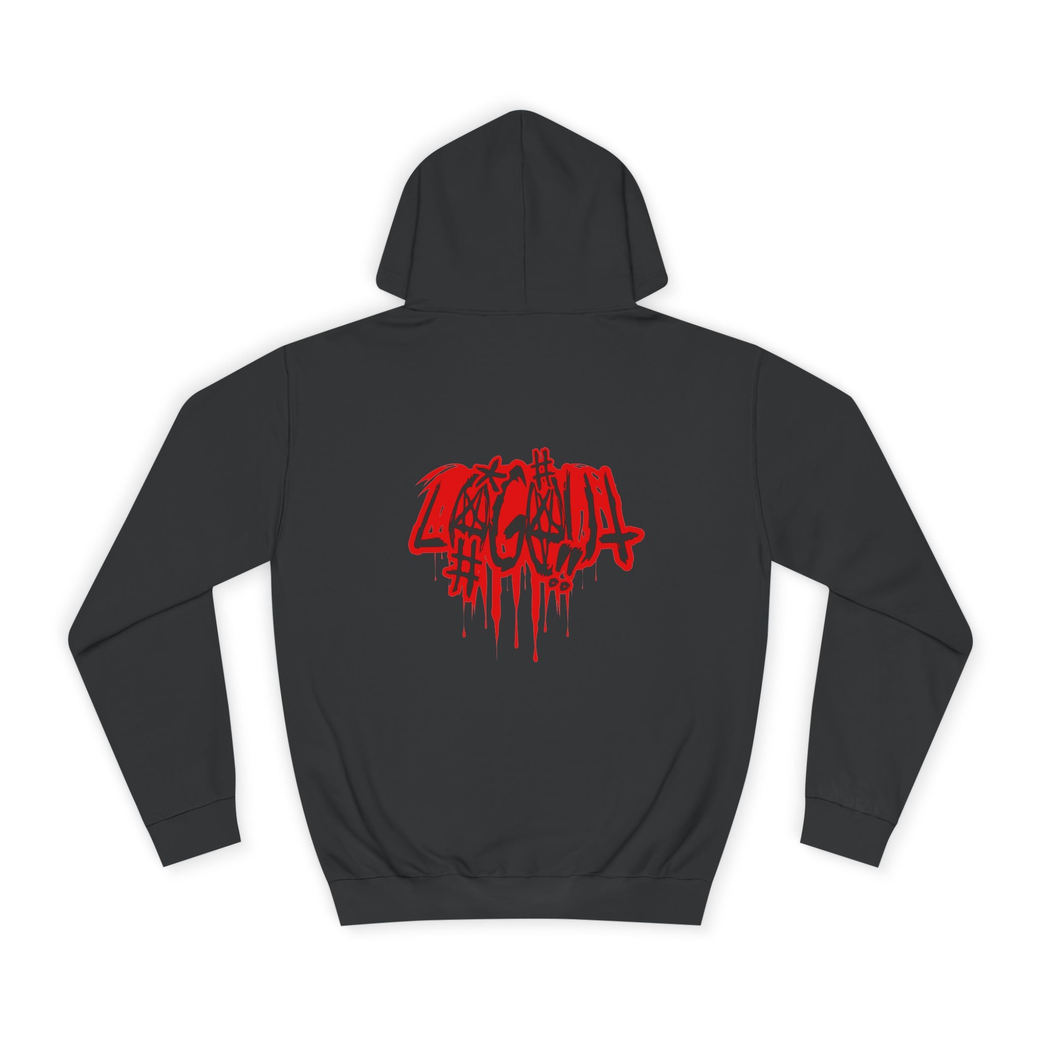 Bold Graffiti log out Hoodie, Unisex Streetwear, Comfortable Casual Wear,
