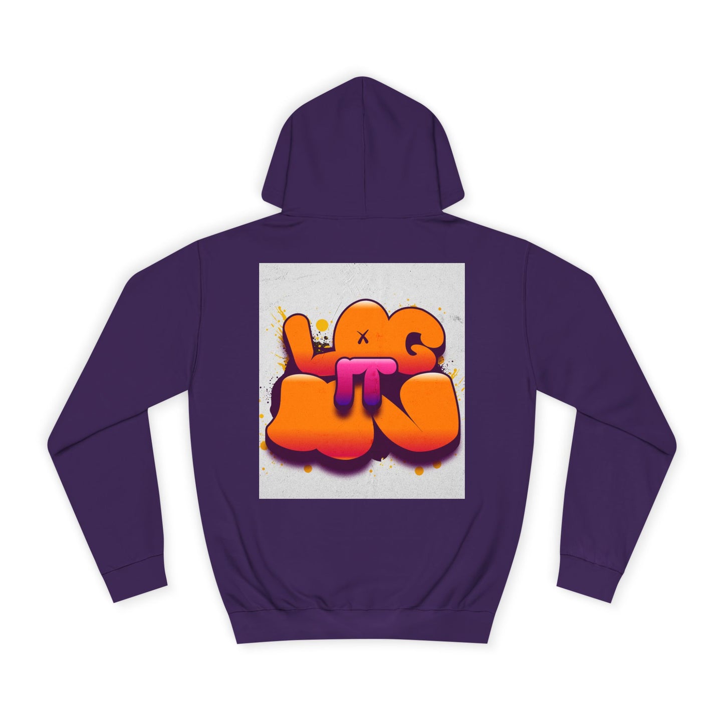 Vibrant Graffiti Log it in Hoodie, Trendy Sweatshirt, Casual Streetwear, Unique Gift, Artsy Apparel