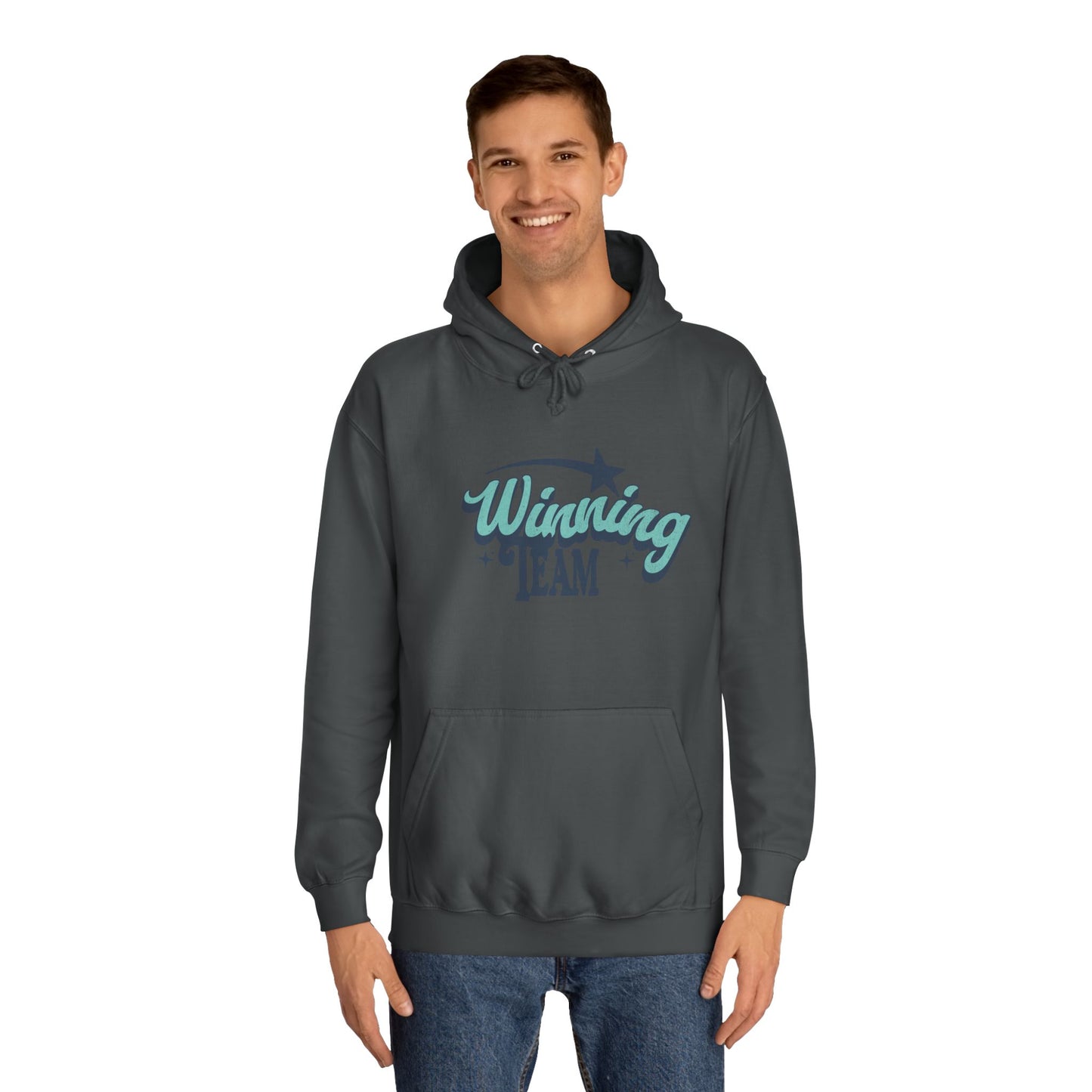 Winning Team Unisex Hoodie - Cozy Spirit Wear for Anybody