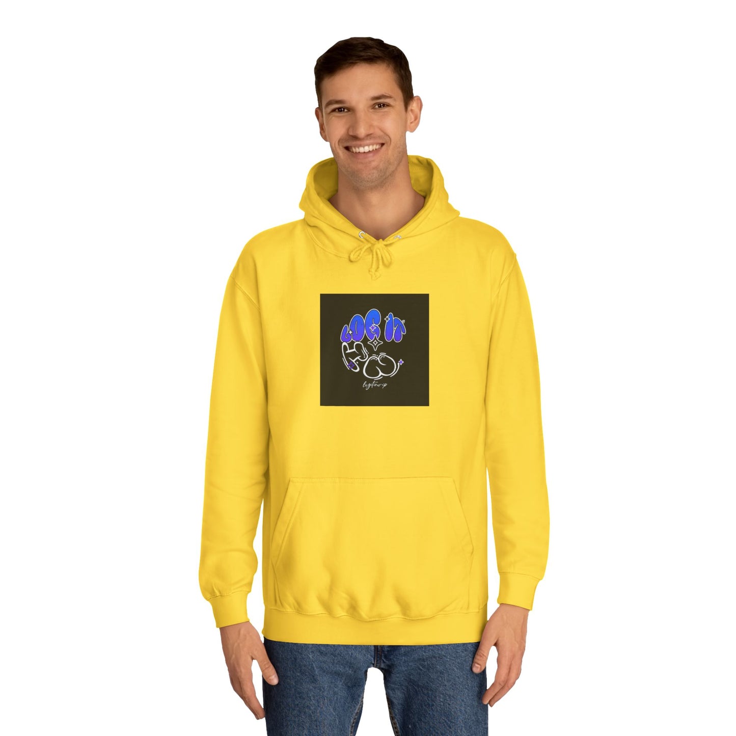 Unisex Log it in Hoodie with Colorful Designs, Cozy Sweatshirt,Trendy Gift for Casual Wear