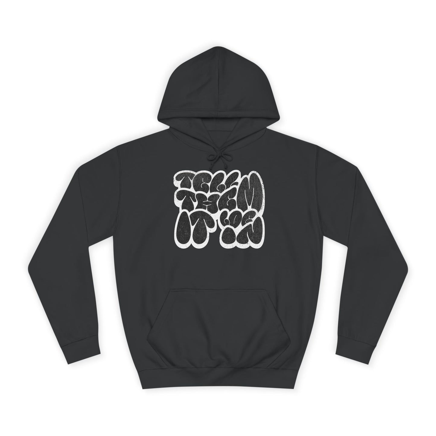 Unisex log it in Hoodie, Trendy Apparel, Casual Streetwear, Perfect for Gifts, Everyday Comfort Wear