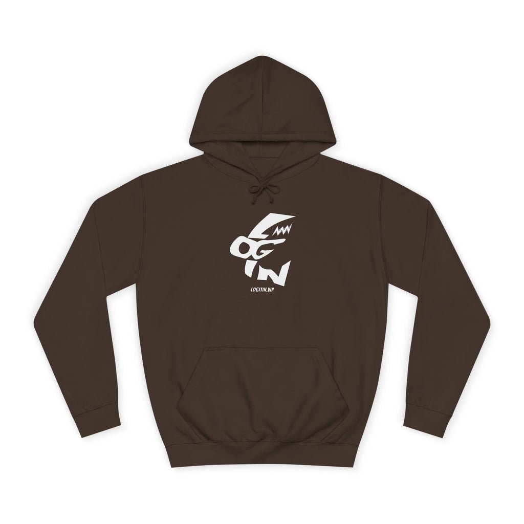 Minimalist Unisex Login Hoodie - Cozy Essential for Everyday Wear
