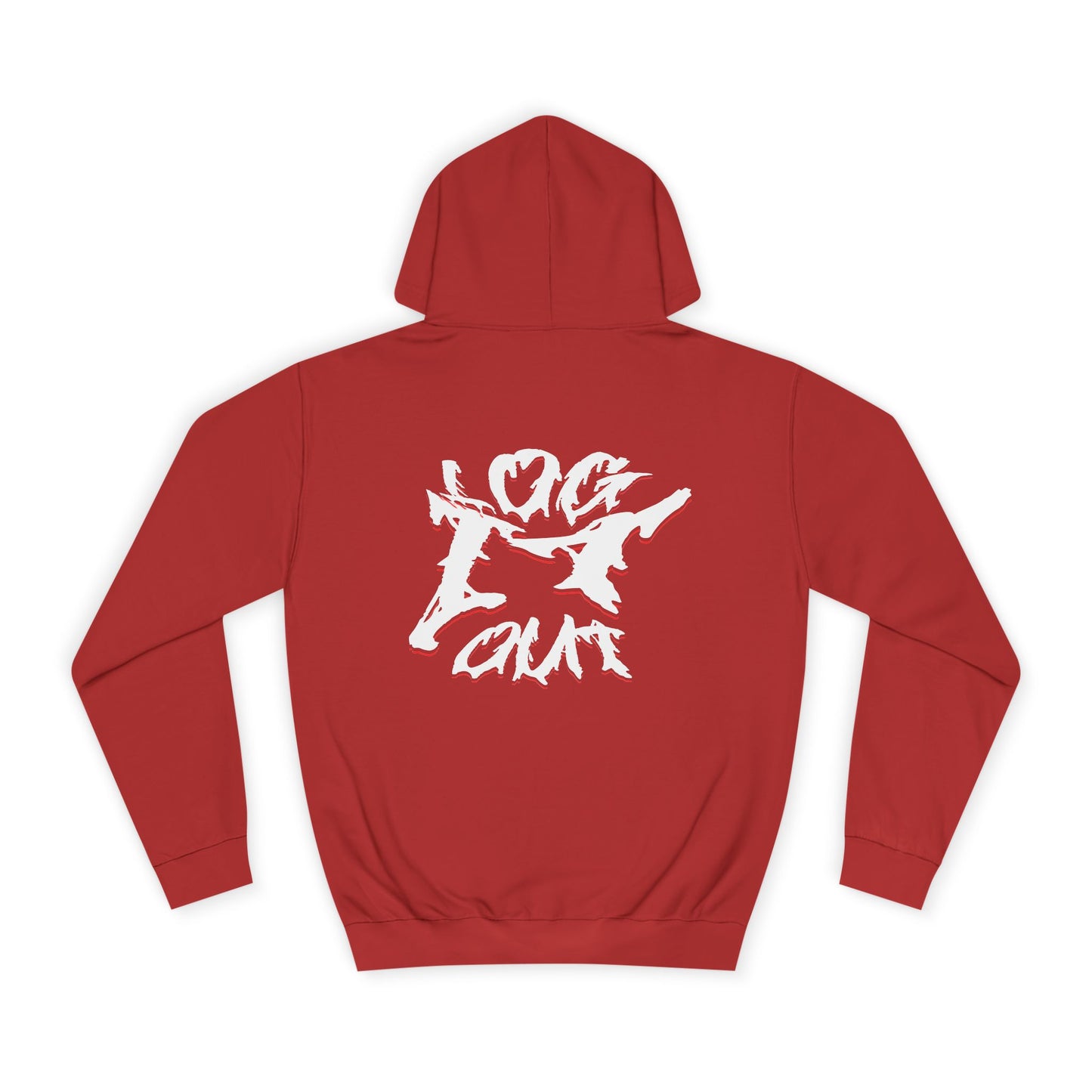 Unisex Log it out Hoodie - Trendy Graphic Sweatshirt, Perfect for Life, Great Gift for Graduation,