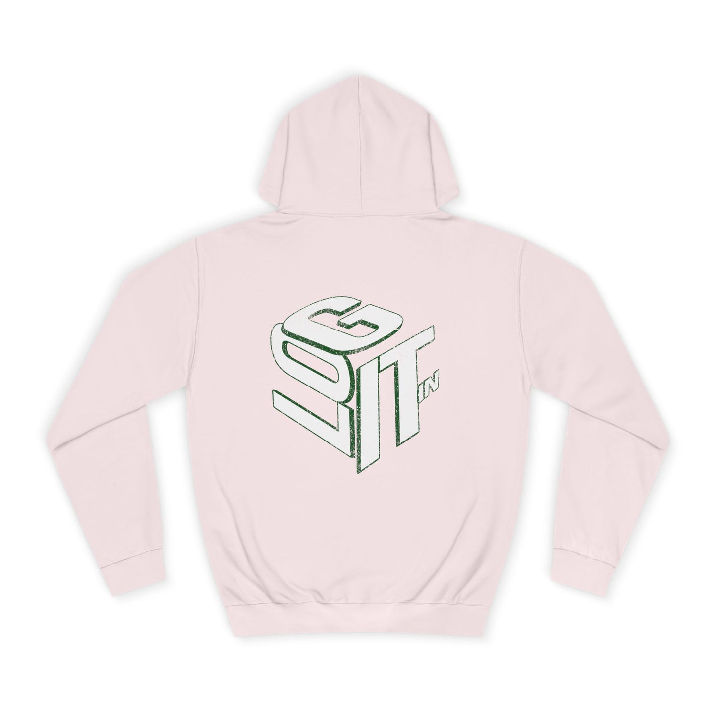 Stylish Unisex  Hoodie with Design, Log it in Sweatshirt, Casual Hoodie, Modern Apparel, Unique Gear