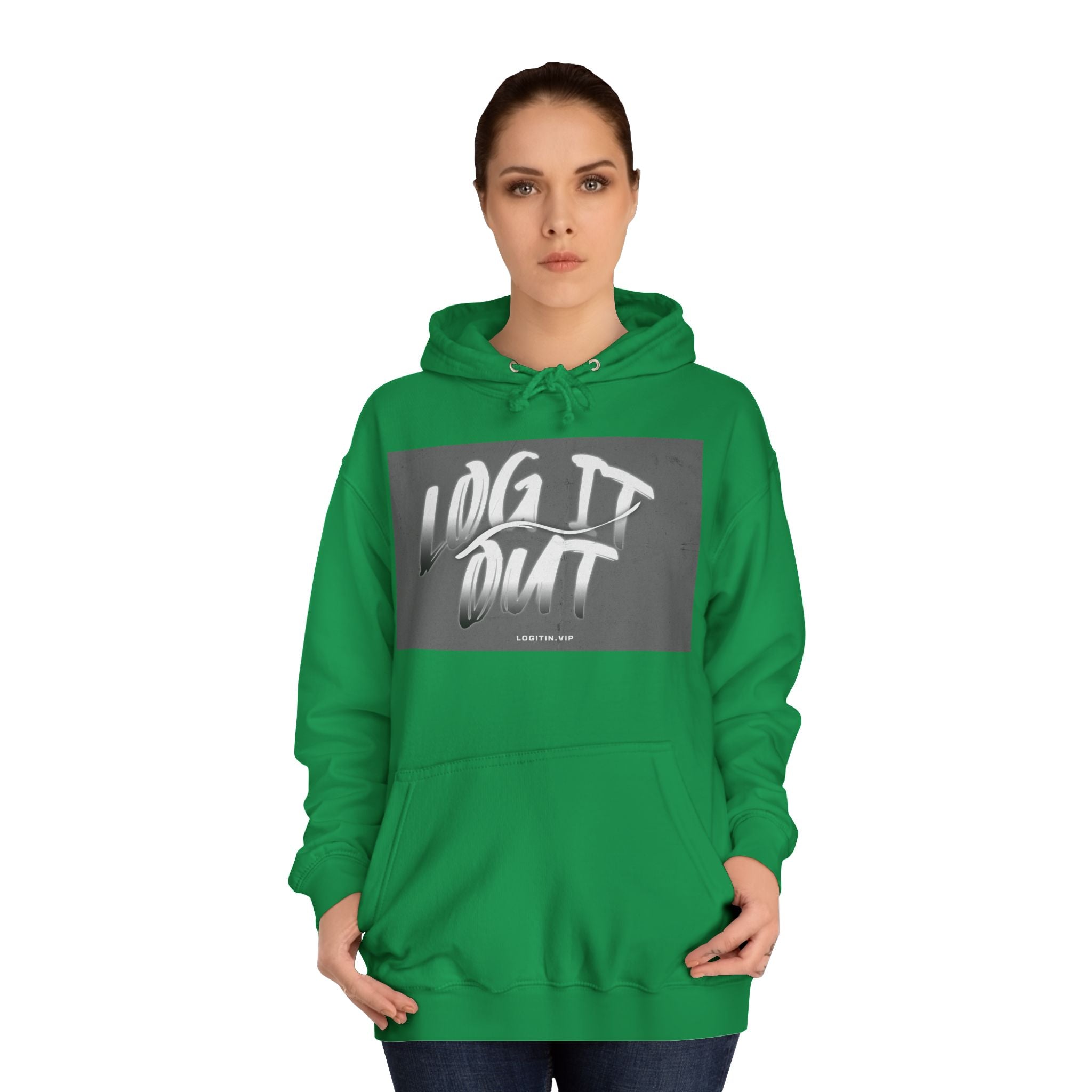 Stylish Unisex log it out Hoodie | Casual Wear, Trendy Design, Perfect Gift, Daily Comfort, College Apparel