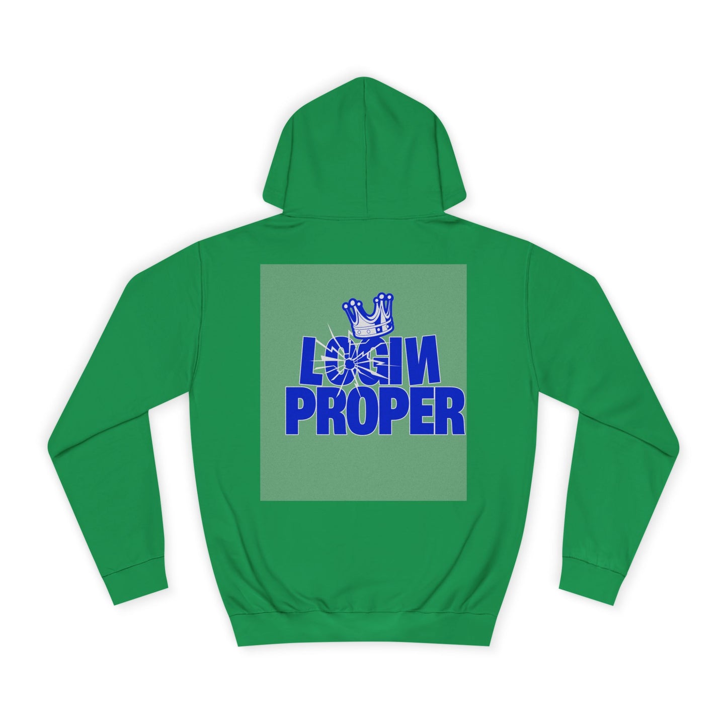 Unisex Hoodie - 'Login Proper' Trendy Spirit Wear, Casual Streetwear, Gift, Cozy Lounge Sweatshirt