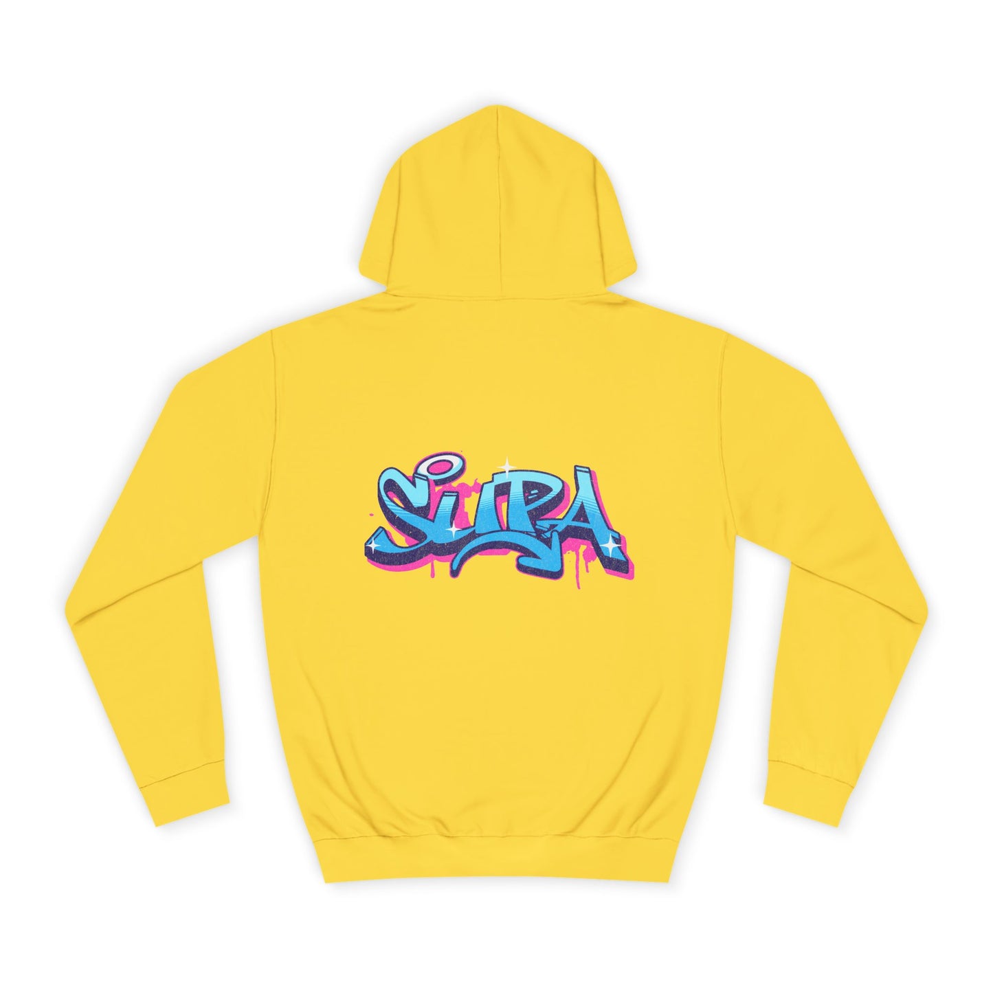 Unisex Hoodie with Colorful Graffiti Design - Casual Streetwear, Custom Apparel, Gift, Everyday Wear, Cozy Layering