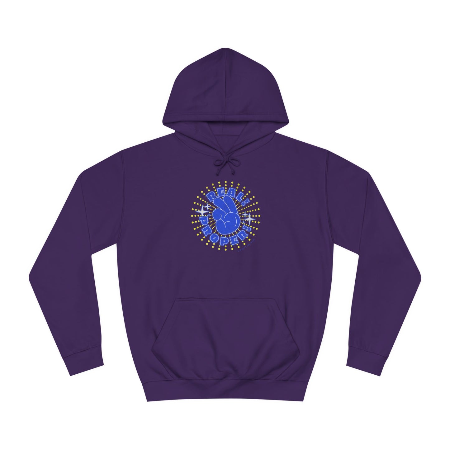 Unisex Real Proper Hoodie
