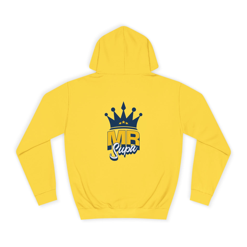 Crowned Unisex Mr Supa Hoodie - Stylish, Comfortable, Perfect for Any One, Athletes, Trendy Gift, Events, Everyday Wear