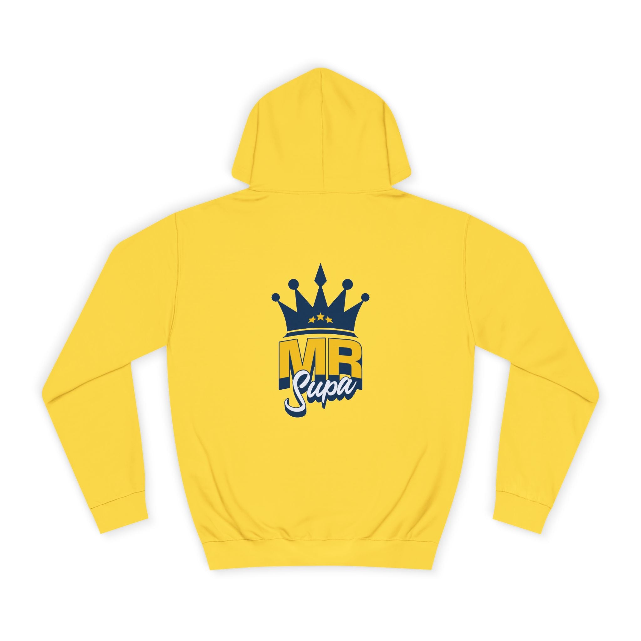 Crowned Unisex Mr Supa Hoodie - Stylish, Comfortable, Perfect for Any One, Athletes, Trendy Gift, Events, Everyday Wear