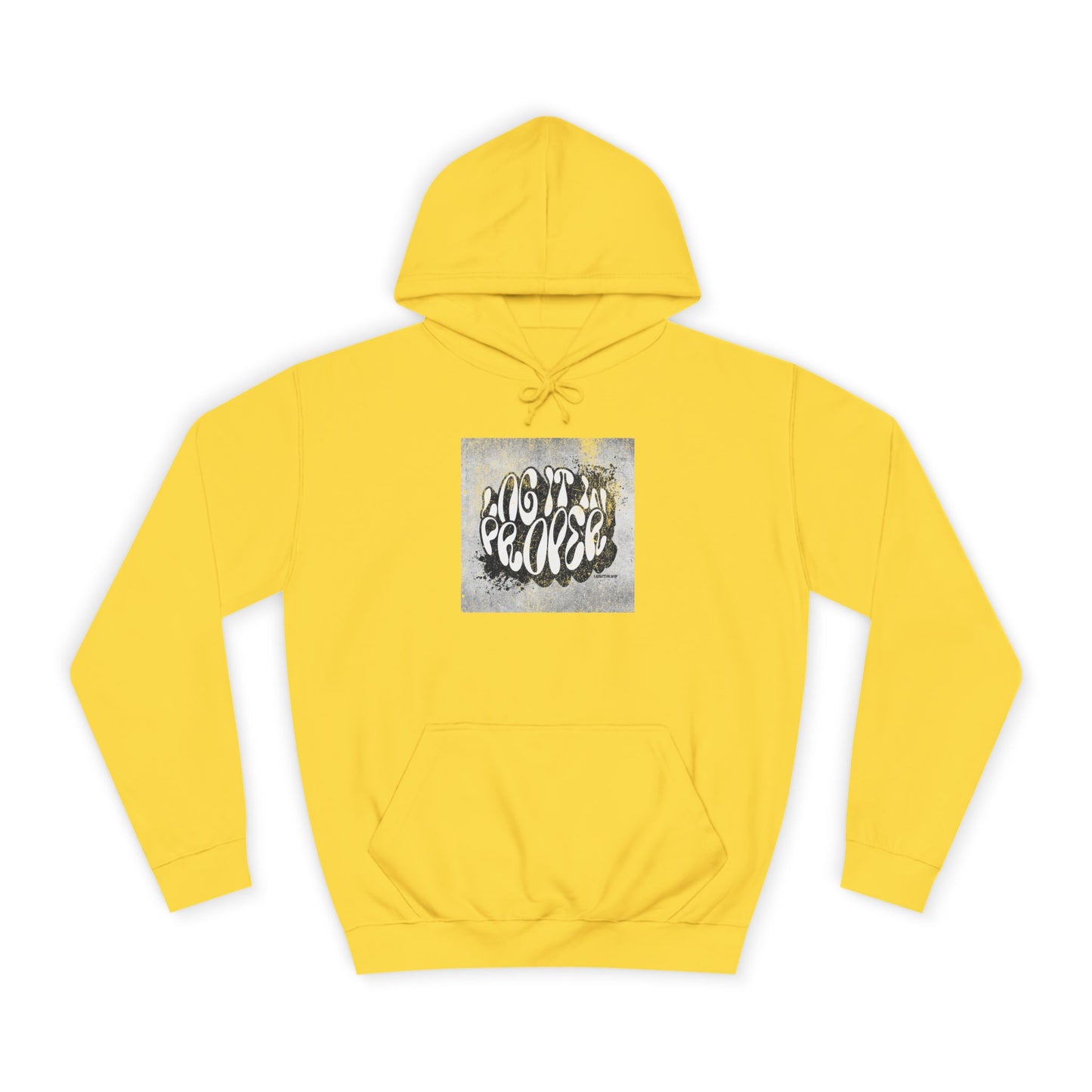 Unisex Hoodie with Inspirational Design | Cozy Sweatshirt, Graduation Gift, Campus Wear, Casual Outfit