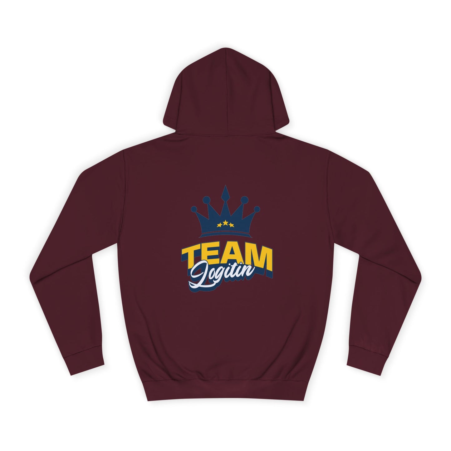 Unisex  Hoodie - Team Log it in, Perfect for Every day Life, Great for Game Days,Gifts, Comfortable Style