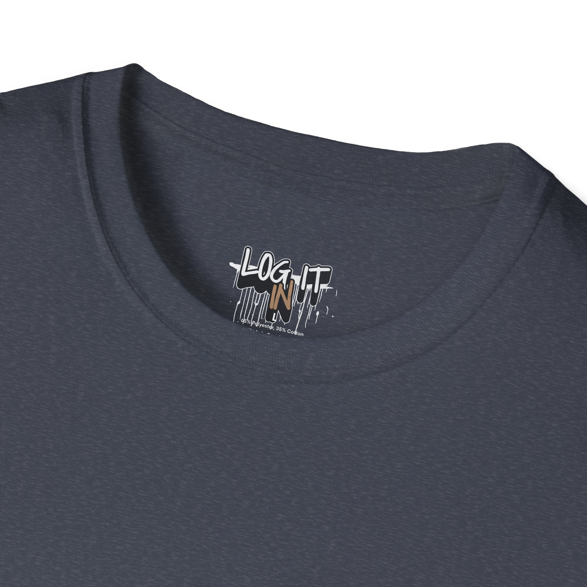 Log It In T-Shirt — Urban Graffiti Drip Tee