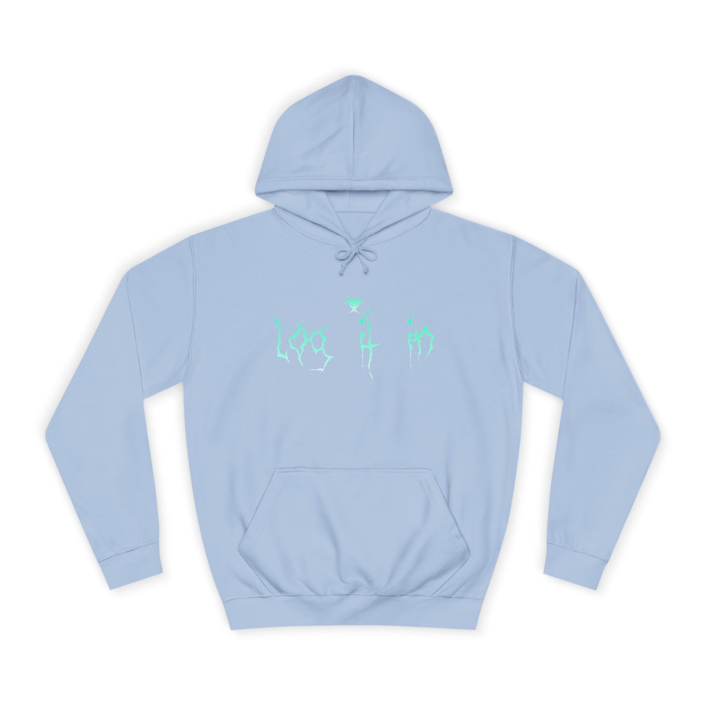 Trendy Log it in Hoodie, Unisex Hoodie, Casual Wear, Street Style, Apparel, Gift for Any one, Hoodie with Unique Design