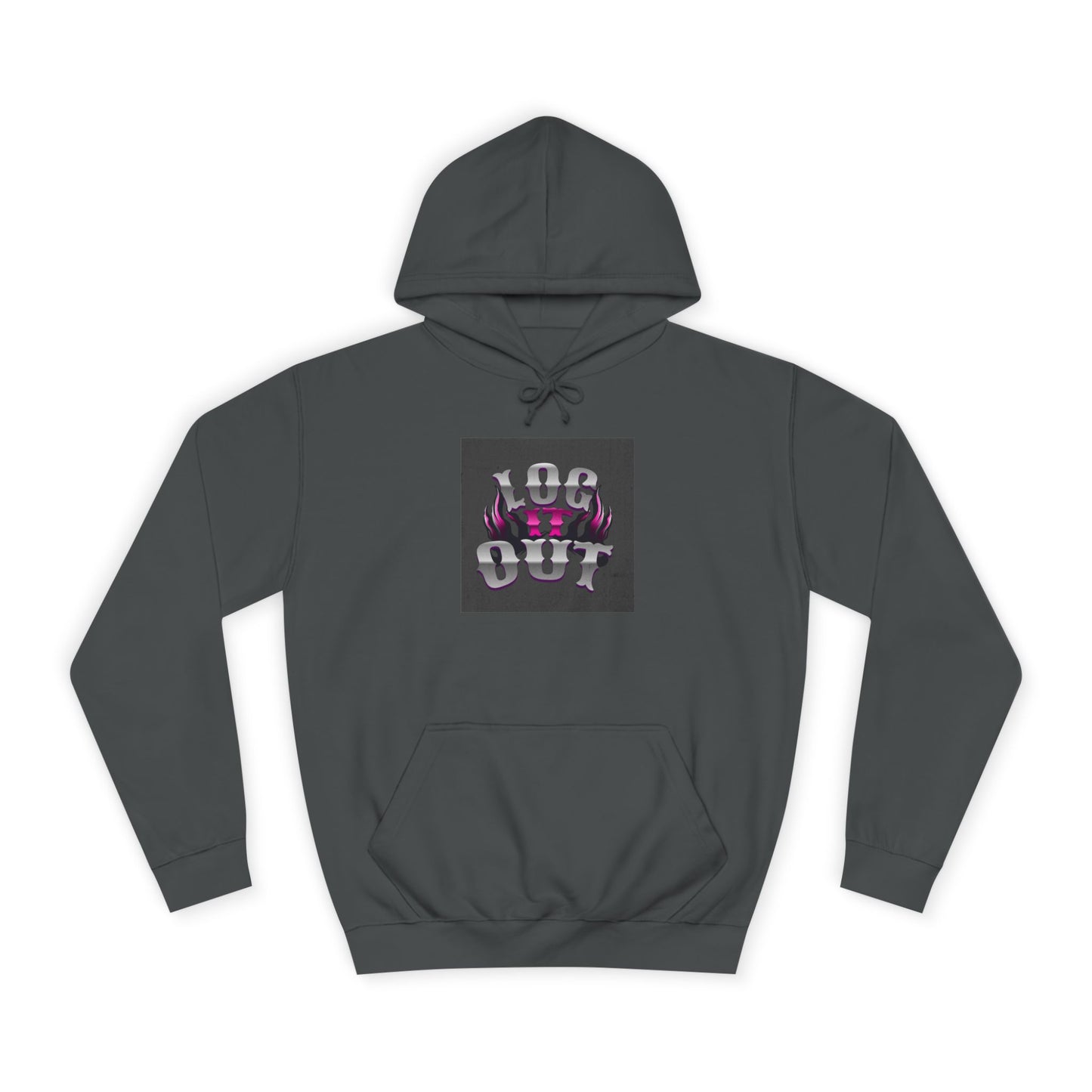 Cool Unisex Log it out Hoodie, Perfect for Any one, Trendy Custom Apparel, Casual Wear, Gift, Streetwear Style