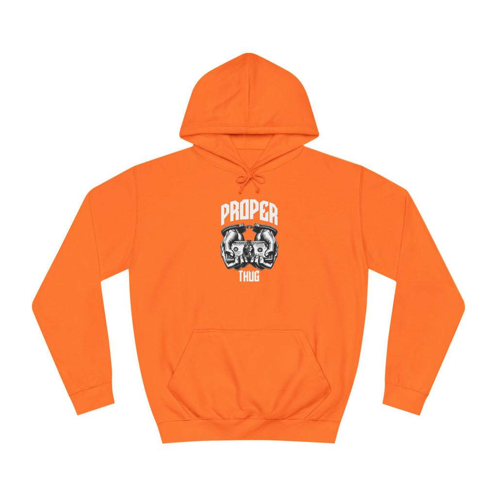 Unisex Hoodie - Proper Thug Design